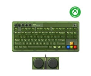 Tastatur - 8BitDo Mechanical Keyboard - Xbox Edition - US Internasjonal - Grønn - RET00504