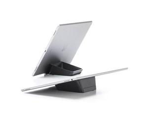 Mobil - Andre tilbehør - Bluelounge Design Bluelounge Casa - Elegant set for ALL tablets with space for small items - Black - CS-BL