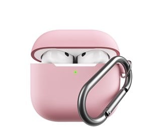 Hodetelefoner - KeyBudz Elevate Series Keychain for Airpods 4:th gen - Blush Pink - AP4_S8_BPK