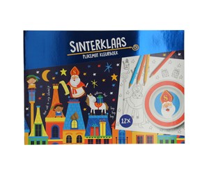 Hobbyartikler - Wins Holland - Placemats Coloring Book Sinterklaas 12 pcs. - SC805