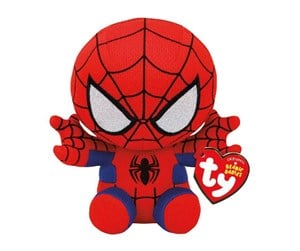 Dukker, Bamser & Utstyr - Ty Beanie Spiderman 15cm - 2011000