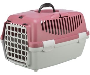 Katt - Trixie Transport Box Capri 1 Light Grey/Antique Pink XS 32x31x48cm Up to 6kg - TX39815