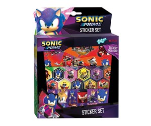 Hobbyartikler - Totum - Sonic Sticker Set - 280502