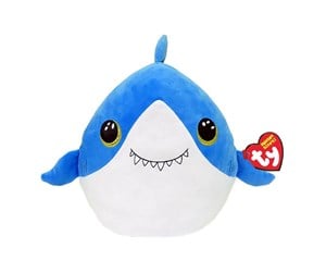 Dukker, Bamser & Utstyr - Ty Squish a Boo Finsley Shark 31cm - 2012731