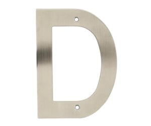 Beslag & Hengsler  - Home>it house letter D stainless steel - 13062