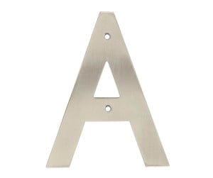 Beslag & Hengsler  - Home>it house letter A stainless steel - 13050