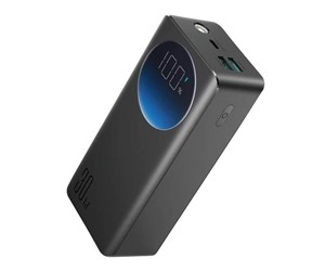 Nødlader - Joyroom Power Bank JR-PBF03 30W 30000mAh (Black) Nødlader - Svart - 30000 mAh - JR-PBF03