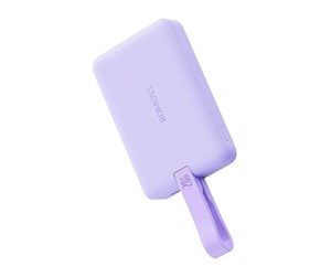 Nødlader - ROMOSS Powerbank WMS10 10000mAh 20W (purple) Nødlader - Lilla - 10000 mAh - WMS10-121-8133H