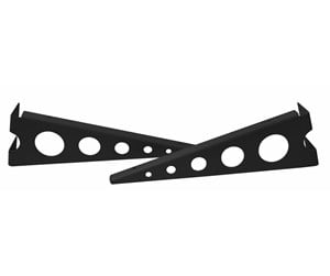 Beslag & Hengsler  - Home>it shelf bracket right and left CPH 27 cm black - 16793