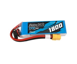 Fjernstyrt - Gens ace &Tattu G-Tech LiPo 1800mAh 7.4V 45C 2S1P XT60 Battery - GEA182S45X6GT