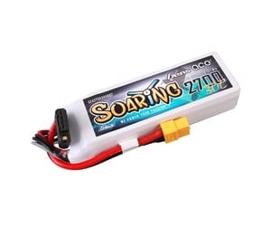 Fjernstyrt - Gens ace &Tattu G-Tech Soaring 2700mAh 11.1V 30C 3S1P LiPo Battery - GEA273S30X6GT