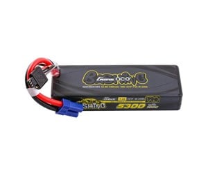 Fjernstyrt - Gens ace &Tattu G-Tech 5300mAh 7.4V 100C 2S1P Lipo z EC5 - GEA53002S10E5