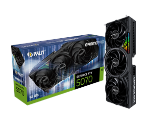 Grafikkort - Palit GeForce RTX 5070 GamingPro - 12GB GDDR7 RAM - Grafikkort - NE75070019K9-GB2050A