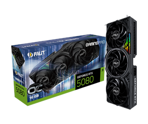 Grafikkort - Palit GeForce RTX 5080 GamingPro OC - 16GB GDDR7 RAM - Grafikkort - NE75080S19T2-GB2031A