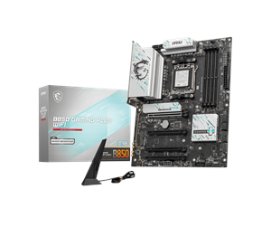 Hovedkort - MSI B850 GAMING PLUS WIFI Hovedkort - AMD B850 - AMD AM5 socket - DDR5 RAM - ATX - B850 GAMING PLUS WIFI