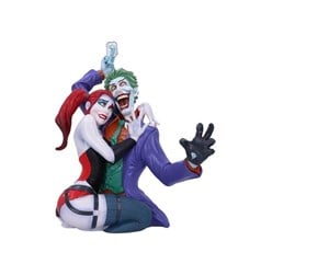 Reklameartikler - Nemesis Now - The Joker and Harley Quinn Bust 37.5cm - Figur - B5961V2