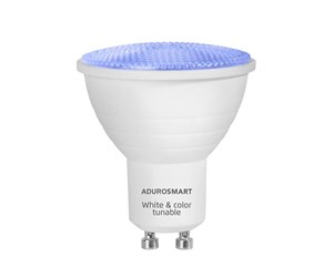 Smarthus - Adurosmart ERIA Zigbee LED GU10 Reflector Par 16 White 6W 350lm RGBW - 15360002