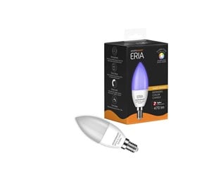 Smarthus - Adurosmart ERIA Zigbee LED E14 Candle B38 White 6W 470lm RGBW - 15360006