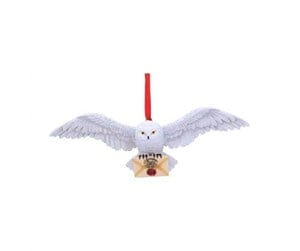 Reklameartikler - Nemesis Now - Harry Potter Hedwig Hanging Ornament 13 cm - B5625T1