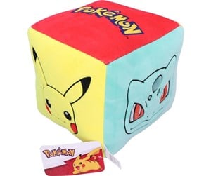 Reklameartikler - Nemesis Now - Pokémon Starter Cube Cushion 25cm - Pute - C6376X3