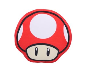 Reklameartikler - Nemesis Now - Super Mario Mushroom Cushion 40cm - Pute - C6370X3