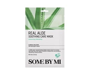 Ansiktspleie - SOME BY MI - Real Aloe Soothing Care Mask 1 pcs - SBMP20-MA