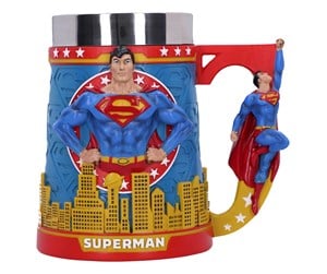 Reklameartikler - Nemesis Now - Superman Man of Steel Tankard 15.5cm - Krus - 801269151027