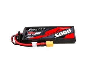 Fjernstyrt - Gens ace &Tattu G-Tech 5000mAh 7.4V 60C 2S1P Lipo PC material case with XT60 Plug - GEA502S60X6GT