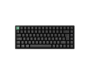 Tastatur - Keychron K2 HE Wireless Tri-Mode Hot Swap QMK Gateron 2.0 Purple Magnetic Switch Black - Gamingtastatur - Nordisk - Svart - K2H-J1-BO