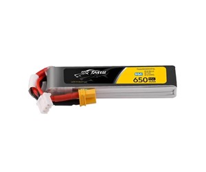 Fjernstyrt - Gens ace &Tattu Accumulator Lipo 2s 650mAh 95C 7.6V HV z XT30 Long-Pack - TAA6502S95XT3L