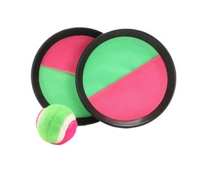 Utendørsleker - Toi-Toys - Catch ball game with Velcro 3 pieces. - 68961A