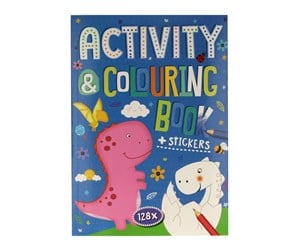 Kreative leker - Wins Holland - Coloring and Activity Book - Dino - B1070