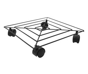 Hageredskaper - Home>it Pot trolley square galvanized black - 5708614921326