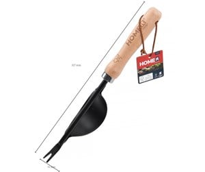 Hageredskaper - Home>it weeding iron with helper and wooden handle - 5708614920862