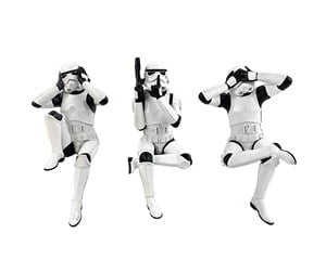 Reklameartikler - Nemesis Now - Three Wise Stormtroopers (Shelf Sitters) - Figur - B6678B24