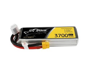 Fjernstyrt - Gens ace &Tattu Battery 3700mAh 14.8V 45C 4S1P - TAA37004S45X6