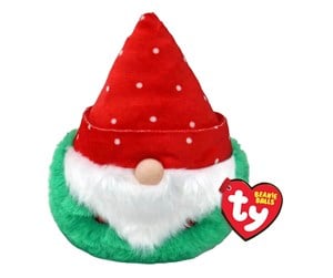 Dukker, Bamser & Utstyr - Ty Teeny Puffies Christmas Gnome Topsy 10cm - 2011841