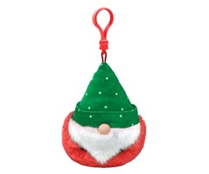 Dukker, Bamser & Utstyr - Ty Beanie Boo's Clip Christmas Gnome Turvey 7cm - 2011833