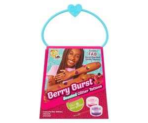 Leketøy - Fab Lab Berry Burst Glitter Tattoos with scent - 30485