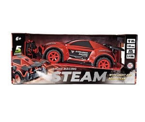 Leketøy - SPEED X RC Steam 2WD Car - RED 1:16 Steaming & light - 20228