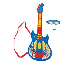 Leketøy - Paw Patrol Electronic Lighting Guitar with Mic in glasses. - 89018