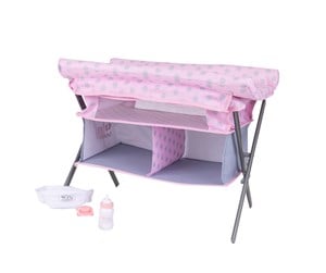 Leketøy - Tiny Treasures Folding Changing Table Cot - 30558