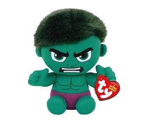 Dukker, Bamser & Utstyr - Ty Beanie Hulk 15cm - 2011003