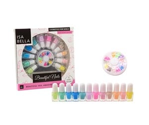 Kreative leker - Johntoy - Isabella Nail Polish Set 12pcs. - 27636