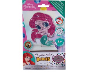 Leketøy - Craft Buddy Little Mermaid, Crystal Art Buddy - 103502