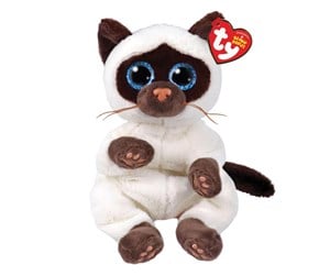 Dukker, Bamser & Utstyr - Ty Beanie Babies Bellies Miso Siames Cat 15cm - 2009126