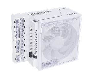 Strømforsyning (PSU) - Lian Li Edge Gold 1000W White Strømforsyning (PSU) - 1000 Watt - 120 mm - ATX 3.1 - 80 Plus Gold sertifisert - G9P.EG1000G.WH00.EU