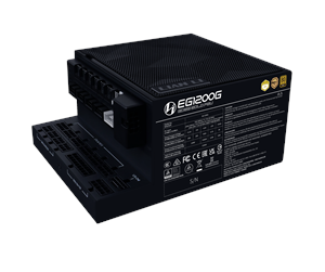 Strømforsyning (PSU) - Lian Li Edge Gold 1200W Black Strømforsyning (PSU) - 1200 Watt - 120 mm - ATX 3.1 - 80 Plus Gold sertifisert - G9P.EG1200G.BH00.EU