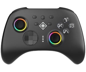 Spill - Tilbehør - Deltaco Gaming Draadloze RGB Controller PC/Switch - Wireless Controller - Nintendo Switch - GAM-184