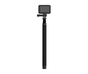 Foto- & Videotilbehør - TELESIN 1.16m long carbon fiber selfie stick - TE-MNP-117